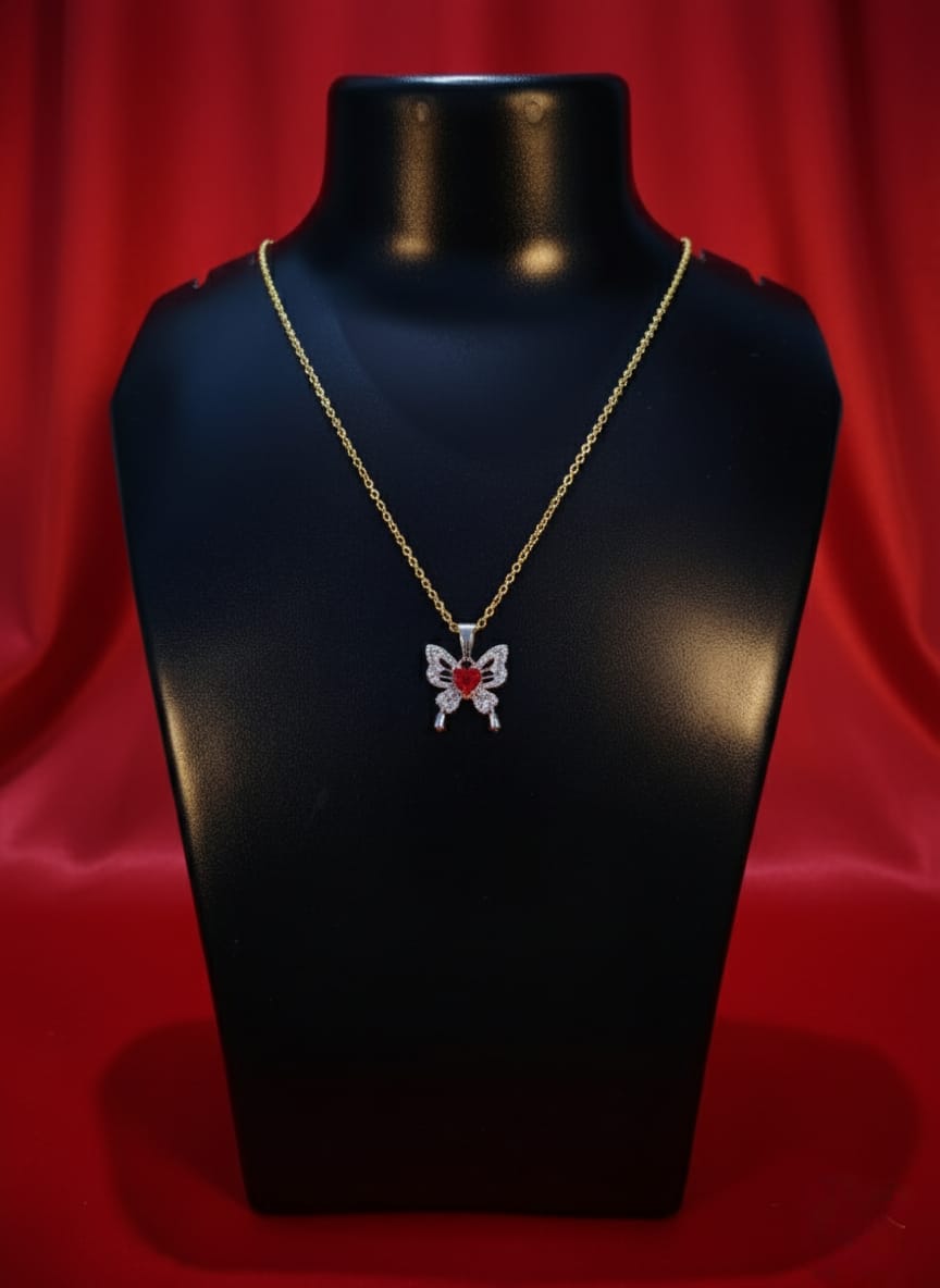 Red Butterfly🦋Neckless