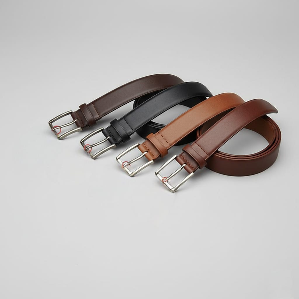 Leather belt