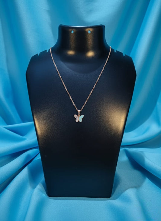 Blue Butterfly🦋Neckless